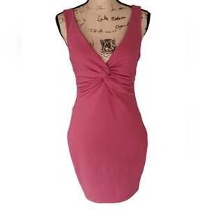Lulu's Must Be A Twisted Of Fate Rustic Rose Dress Size M